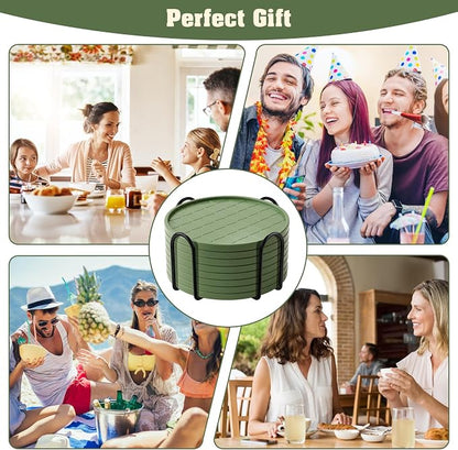Coasters Set of 8, Hot or Cold Drink Coasters - Image 7