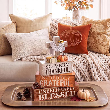 Moucuny 4 Pcs Fall Table Decoration - Image 4