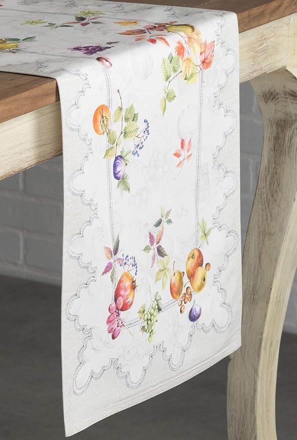 Maison d' Hermine Table Runner 100% Cotton 14.50" x 108" | Table Runners 108 - Image 9