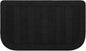 BEQHAUSE 24x40 Inch Kitchen Rug Mat Durable Kitchen Rugs Non-Slip Washable Absorbent Kitchen Mats for Floor Dirt-Resistant Semicircular Kitchen Mat (Black)