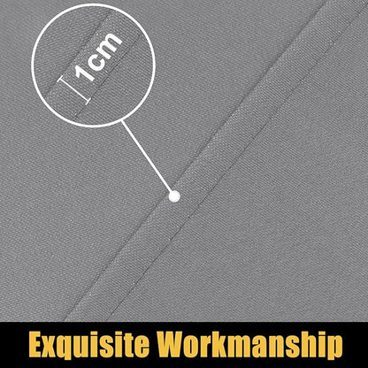 Smiry Rectangle Picnic Table Cloth, Waterproof Elastic Fitted Tablecloths for 5 Foot Tables, Washable Polyester Table Cover for Camping, Indoor and Outdoor (Grey, 36"x60")