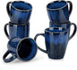 vancasso STARRY Ceramic Coffee Mug Set of 6, 16 Oz Tea Cups by vancasso