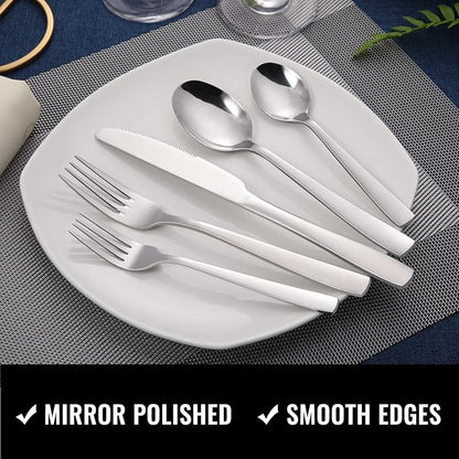 Hiware 24-Piece Silverware Set - Image 5