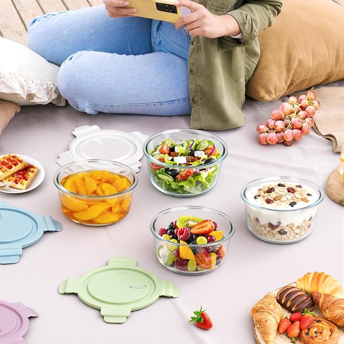 25oz Glass Meal Prep Containers - Image 8