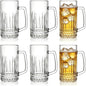 Beer Mugs For Freezer, 20 oz Large Heavy Glass Mugs by Unknown