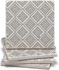 Thirstystone Botanical Farmhouse 4 Pack Tumbled Tile Stone Coasters | 4" Square by CounterArt
