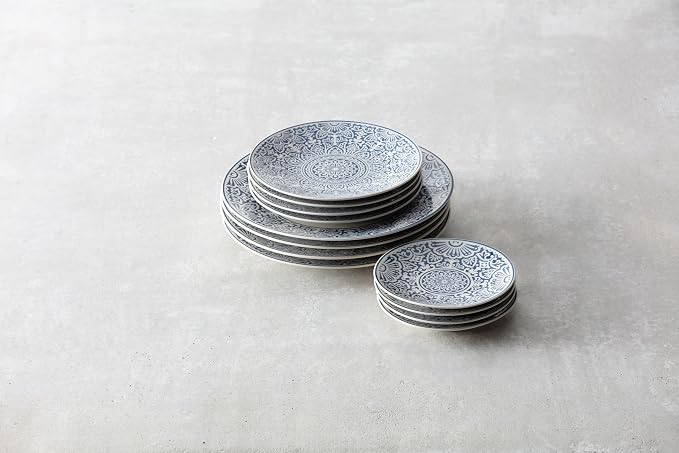 Fortessa Havana Porcelain, 12 Piece Dinnerware Set - Image 3