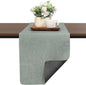 Table Runners 72 Inch Long, Dual-Sided Faux Leather Table Runner | Waterproof by Chitomars