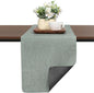 Table Runners 94 Inch Long, Dual-Sided Faux Leather Table Runner | Waterproof by Chitomars
