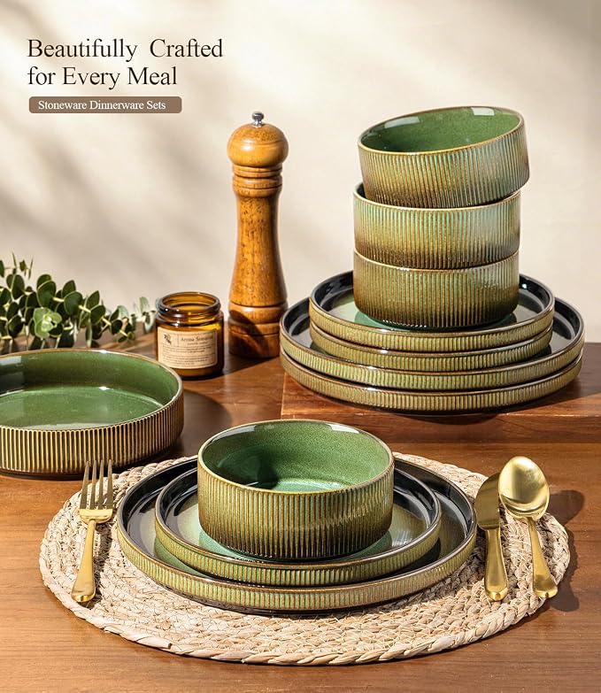 GBHOME Stoneware Dinnerware Sets - Image 6