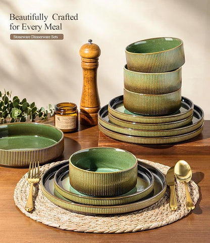 GBHOME Stoneware Dinnerware Sets - Image 6