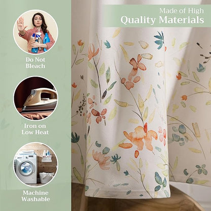 Maison d' Hermine Table Cloth Round Table 100% Cotton 63 Round Inches Tablecloth Reusable Decorative for Dining Room Farmhouse Home Valentines Day Decorations Spring Summer - Colmar