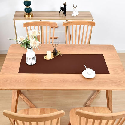 Farmhouse Chocolate Table Runner Small Short Table Runners 36 Inches Coffee - Image 7