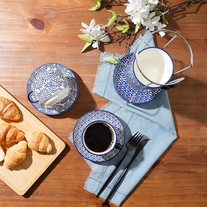 Selamica Ceramic Cappuccino Cups - Image 4