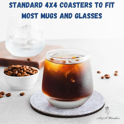 A&A Wonders Premium Felt Coasters - Image 4