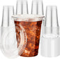 YEEHAW 16 oz 100 Pack Disposable Iced Coffee Cups by YEEHAW