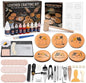 Nitlak Leather Crafting Kit, Leather Working Tools, Coaster Making Kit | by Nitlak