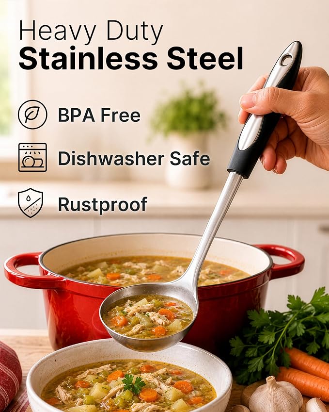 Zulay Kitchen Premium Soup Ladle - Image 6