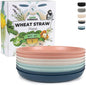 Grow Forward Premium Wheat Straw Plates by GrowForward