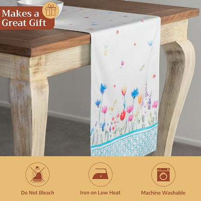 Maison d' Hermine Table Runner 100% Cotton 14.50" x 108" | Table Runners 108 - Image 5