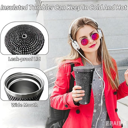 26oz Bling Rhinestone Tumbler - Image 3