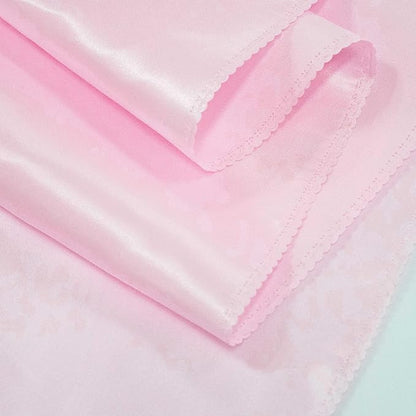 Pink Table Runners, 12x108 Inches, 6 Pack | Satin, Silk and Smooth Fabric - Image 2