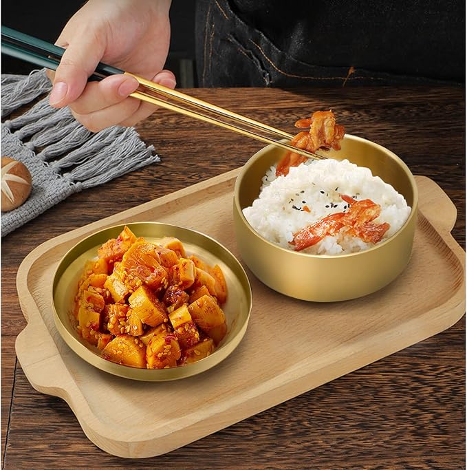 Stainless Steel Rice Bowl with Lid, - Image 7