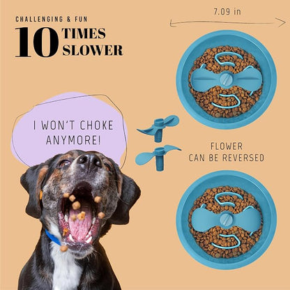 AVERYDAY Slow Feeder Dog Bowls for Medium Breed, 1.5 Cups Engagement Food - Image 3