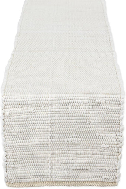 DII Handmade Chindi Tabletop, Reversible and Machine Washable, Table Runner by DII