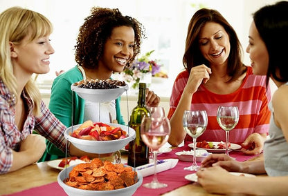 Masirs 3-Tier Collapsible Bowl: Decorative Design Folds - Image 6