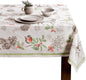 Maison d' Hermine Table Cloth Square Table 100% Cotton 60 x 60 Inches Fall Tablecloth Reusable Everyday Use for Thanksgiving Christmas Decorations Dining Farmhouse Party (Christmas Dew)