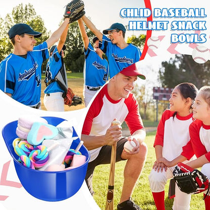 Ice Cream Dessert Baseball Cap Bowls Baseball Helmet Snack Bowl 8 oz Mini Party - Image 7