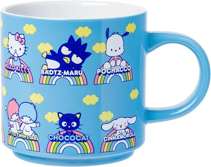 Silver Buffalo Sanrio Hello Kitty and Friends, Stackable Ceramic Mug, 13oz | by SilverBuffalo