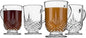 Godinger Coffee Mugs, Tea or Hot Water Glass Cups by Godinger