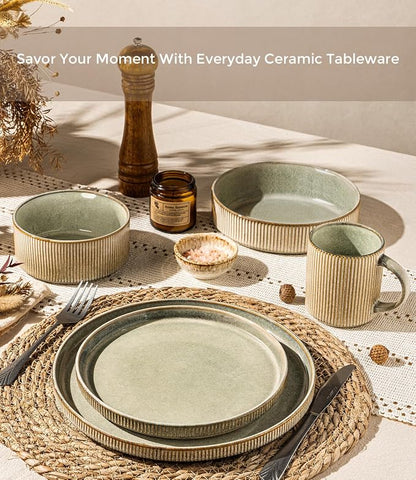 GBHOME Stoneware Dinnerware Sets - Image 5