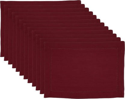 SARO LIFESTYLE Hemstitched Border Placemat - Image 3