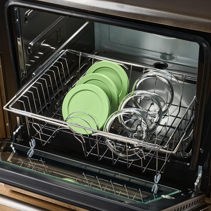 6-Piece Glass Food Storage Containers Set | 2-Cup, Leakproof | Microwave - Image 4