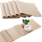 6 Pcs Burlap Table Runner 12 x 71 Inch Rustic Linen Table Runner Farmhouse by Breling