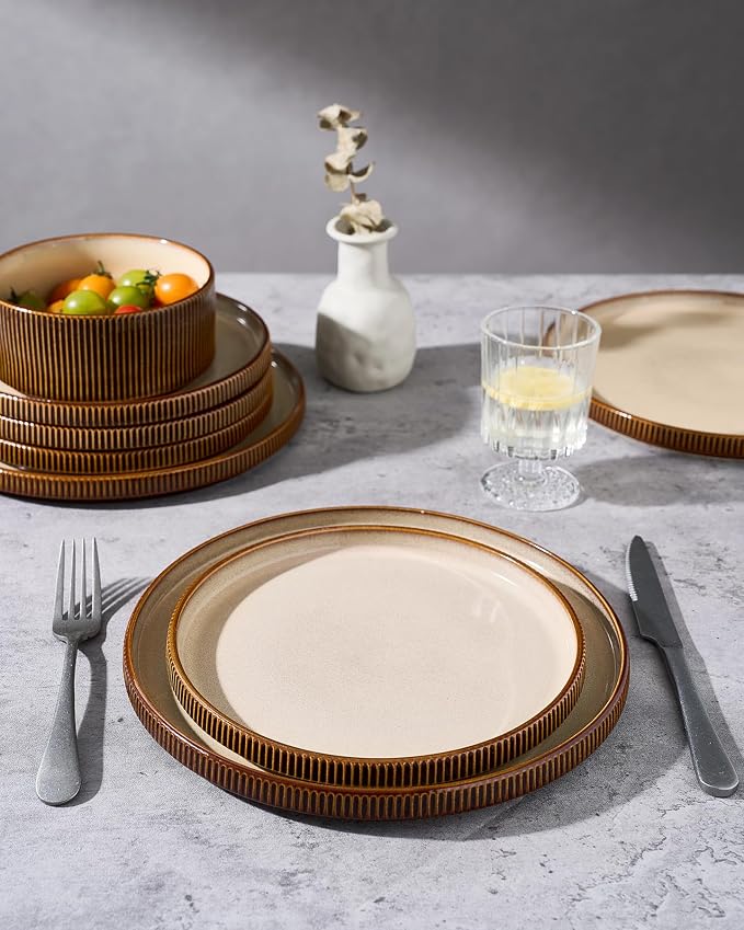 famiware Star 10/8 inches Dinner Plates Set - Image 7