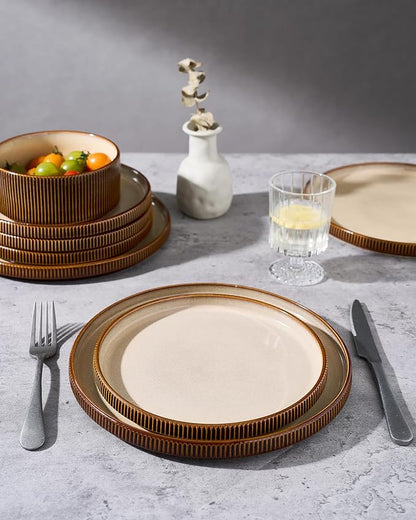 famiware Star 10/8 inches Dinner Plates Set - Image 7