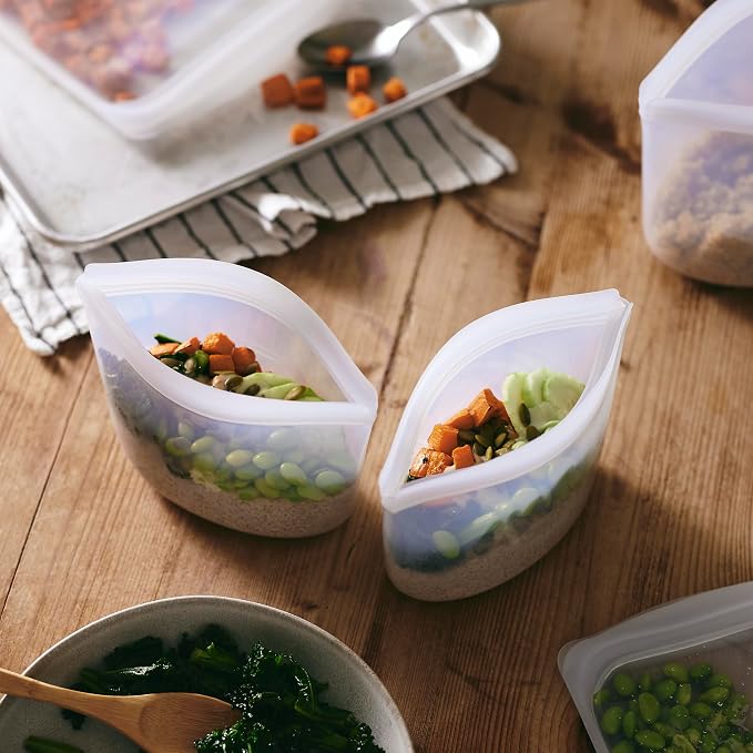 Stasher Premium Reusable Silicone Food Storage Bowl, 2-Cup | Food-Safe Silicone - Image 3