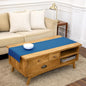 Solino Home 100% Pure Linen Table Runner Indigo Blue Hemstitch, 14 x 48 in | by SolinoHome