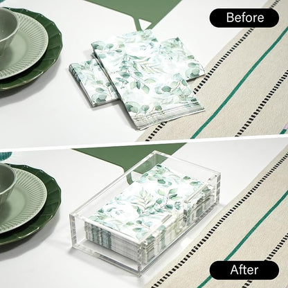 LotFancy Napkin Holder, Acrylic Napkin Holder - Image 7
