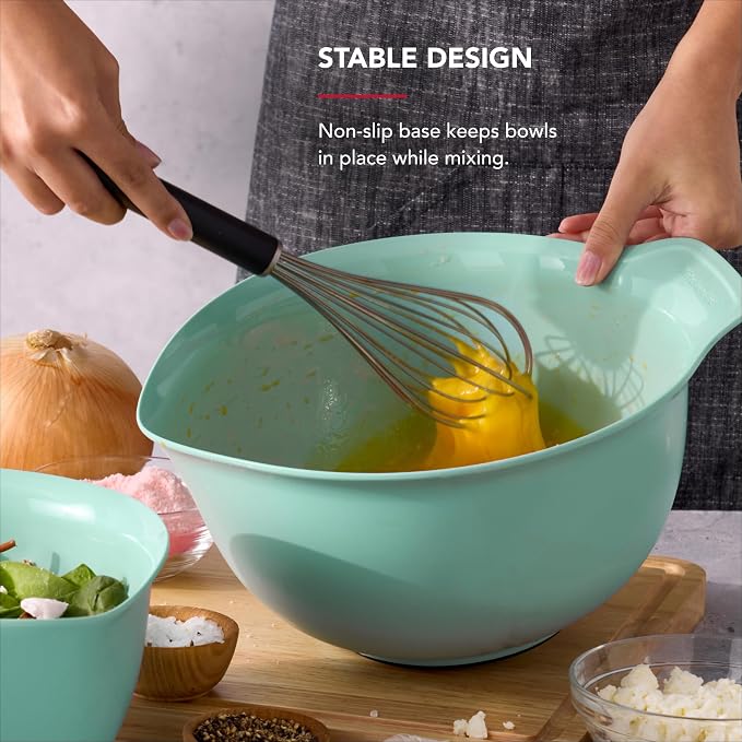 KitchenAid Universal Nesting Plastic Mixing Bowls - Image 4