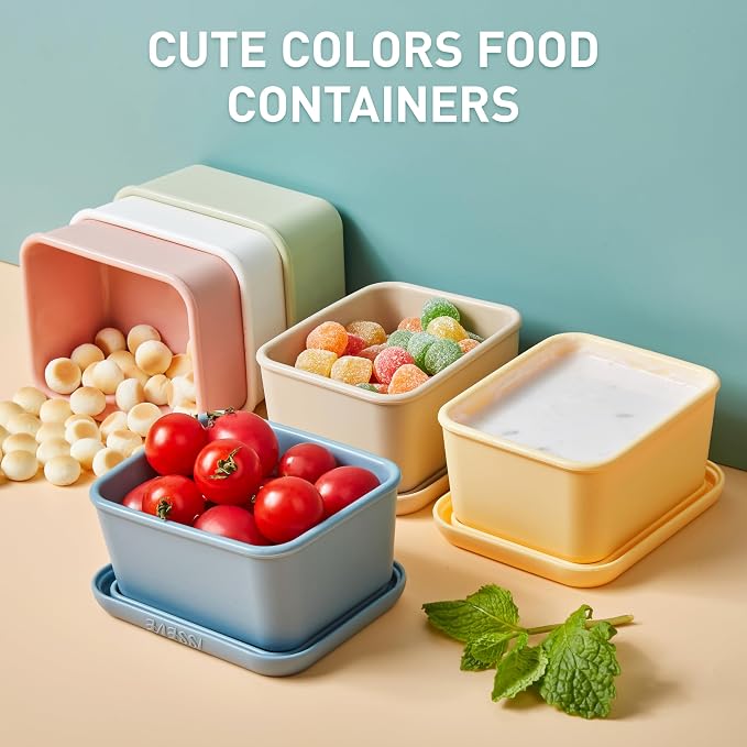 ISSEVE 8oz Silicone Snack Containers - Image 3