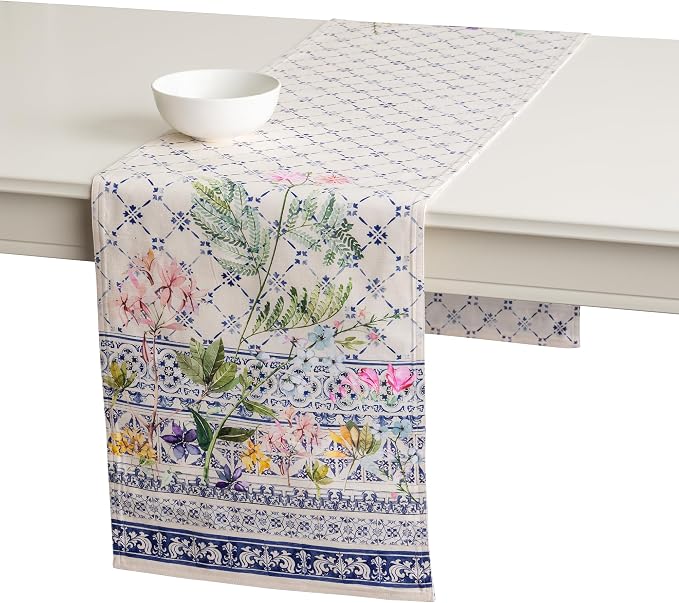 Maison d' Hermine Table Runner 100% Cotton 14.50" x 108" | Table Runners 108 by MaisondHermine
