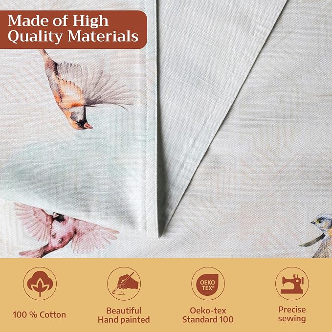 Maison d' Hermine Table Runner 100% Cotton 14.50" x 72" | Table Runners 72 - Image 3