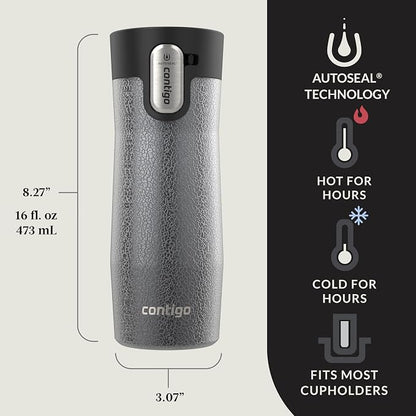 Contigo AUTOSEAL West Loop Vacuum-Insulated Stainless Steel Travel Mug - Image 2