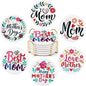 Absorbent Ceramic Coasters Set of 6, Love Quotes by GOHDODD