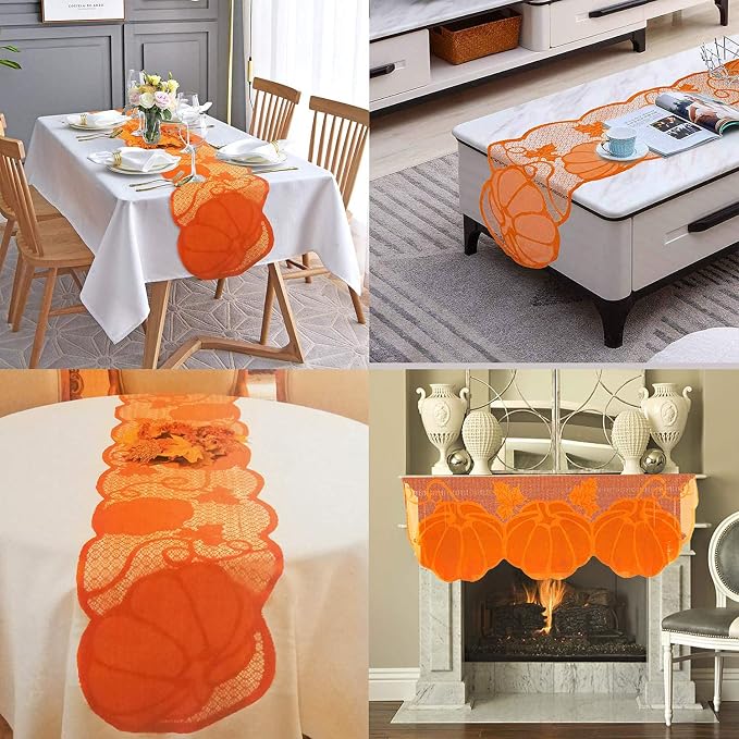 Fall Table Runner Fall Decorations - Image 5